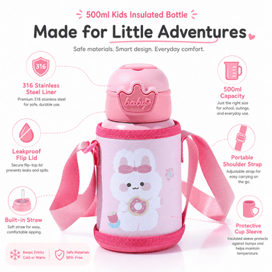 Custom 500ml Kids Water Bottle thumbnail 3