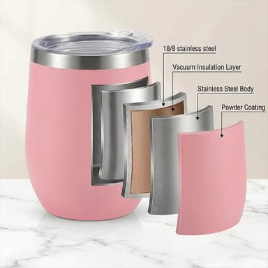 Custom 12oz Wedding Gift Tumbler thumbnail 4