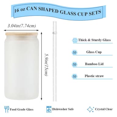 Custom 16oz Frosted Tumbler thumbnail 4
