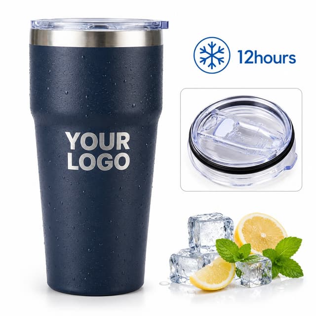 custom leak proof stainless steel tumbler 16oz