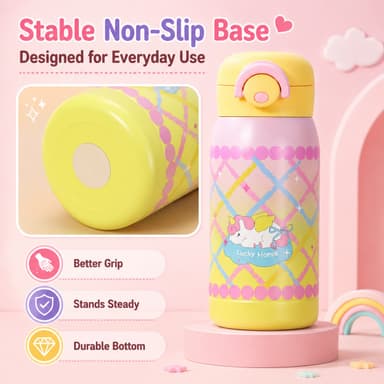 Custom 300mL Frosted Kids Water Bottle thumbnail 2