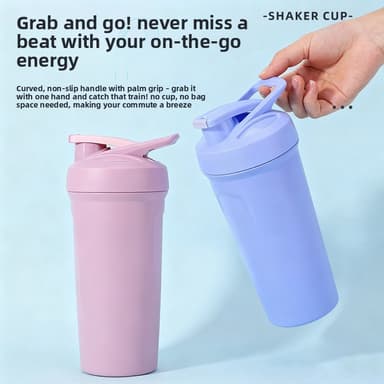 Custom 500mL Shaker Sports Bottle thumbnail 3
