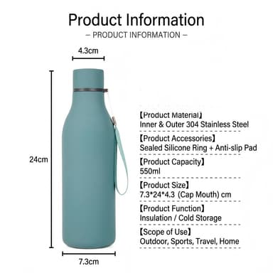 Custom 550mL Travel Coffee Cup thumbnail 4