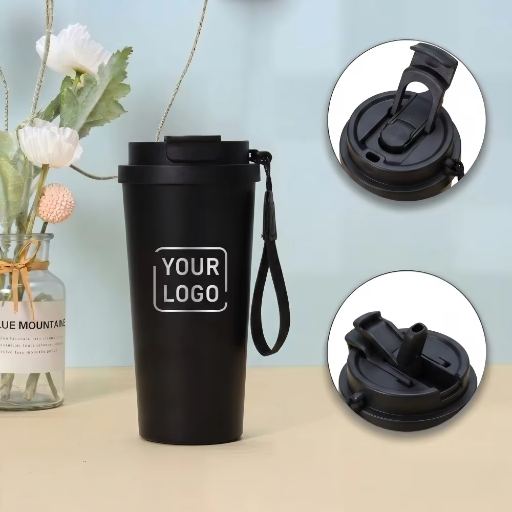 Custom Frosted Tea Infuser Coffee Cup main product image