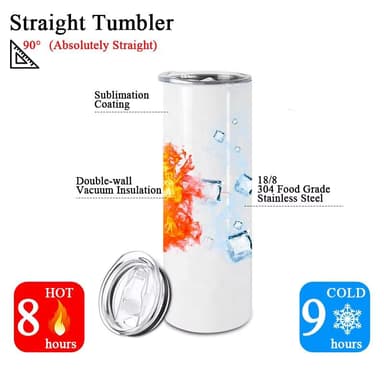 Custom Insulated Straw Lid Tumbler thumbnail 2