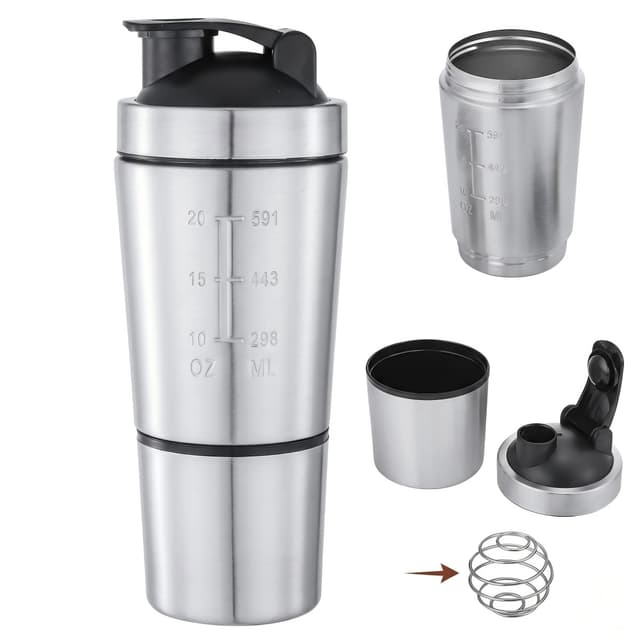 wholesale shaker stainless steel sports bottle