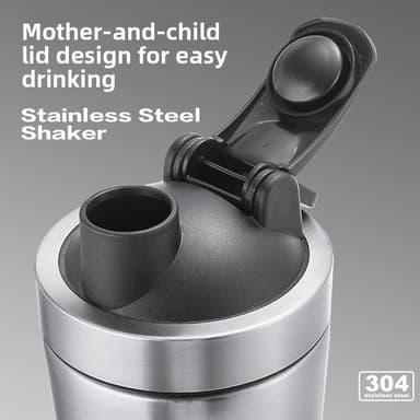 Custom Shaker Sports Bottle thumbnail 2