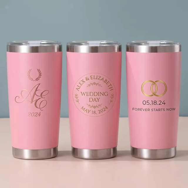 wholesale vacuum insulated wedding gift stainless steel tumbler
