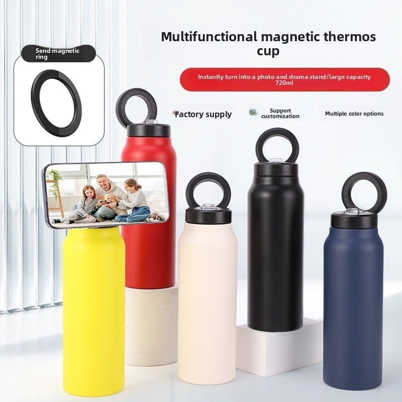 Custom 24oz Magnetic Phone Holder Tumbler thumbnail 2