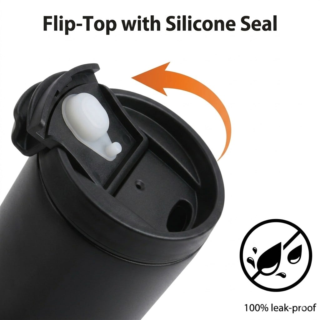 Custom 380mL Frosted Coffee Cup thumbnail 2
