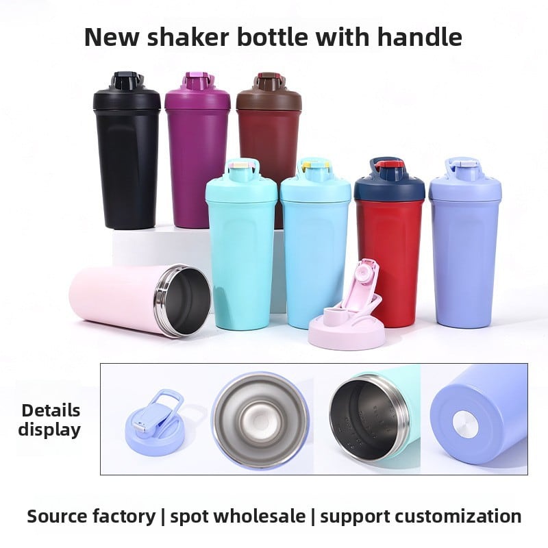 Custom 710mL Shaker Sports Bottle thumbnail 2