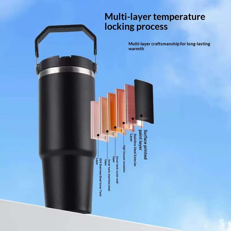 Custom Insulated Coffee Cup thumbnail 2