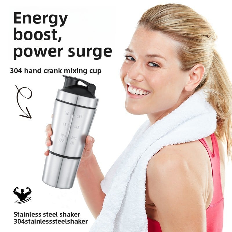 Custom Shaker Sports Bottle thumbnail 3
