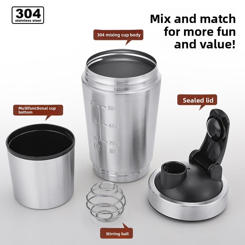 Custom Shaker Sports Bottle thumbnail 4