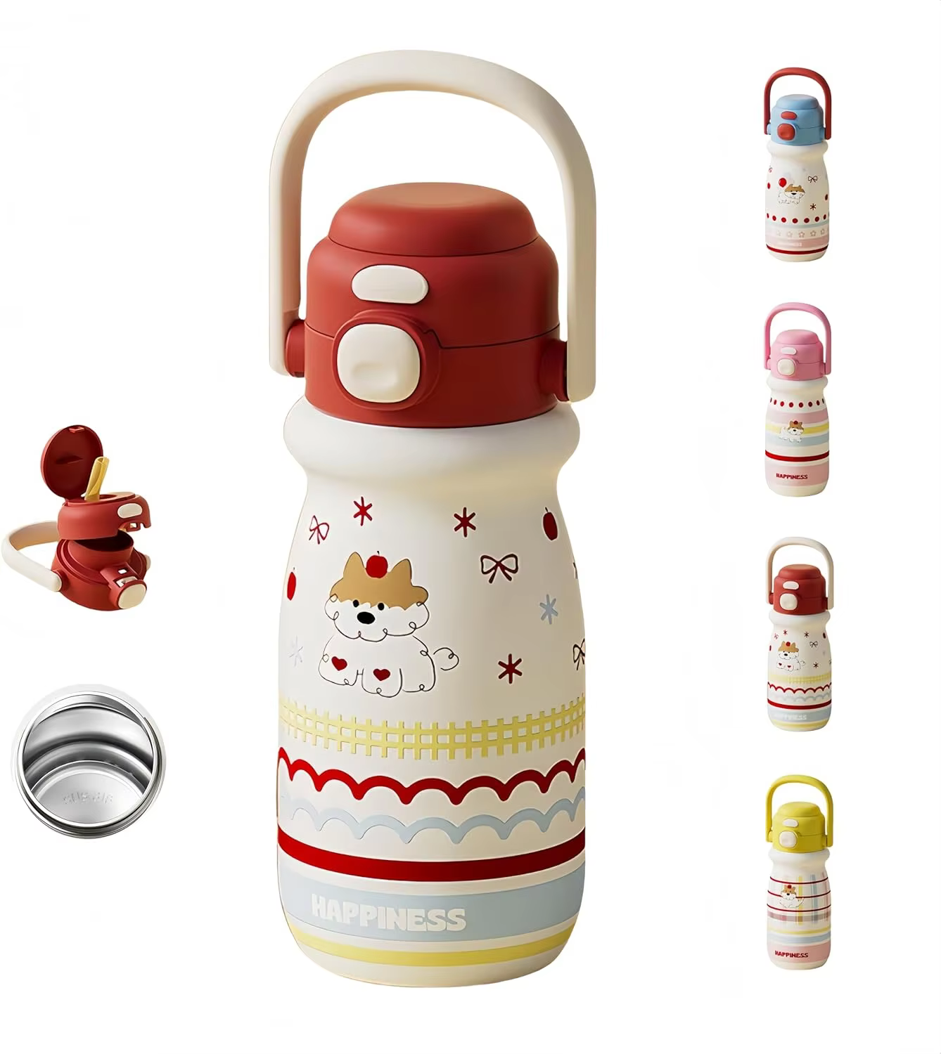 wholesale thermos kids stainless steel water bottle 17oz