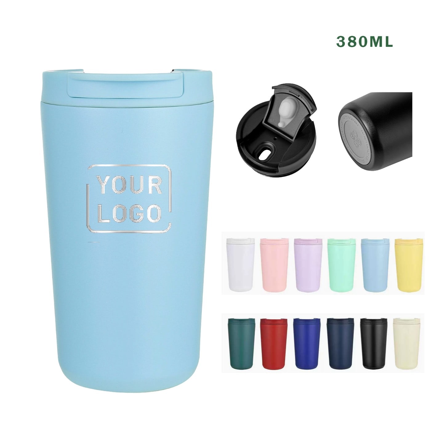 wholesale stainless steel coffee cup 380mL