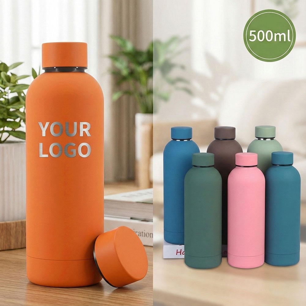 custom travel stainless steel coffee cup 500mL