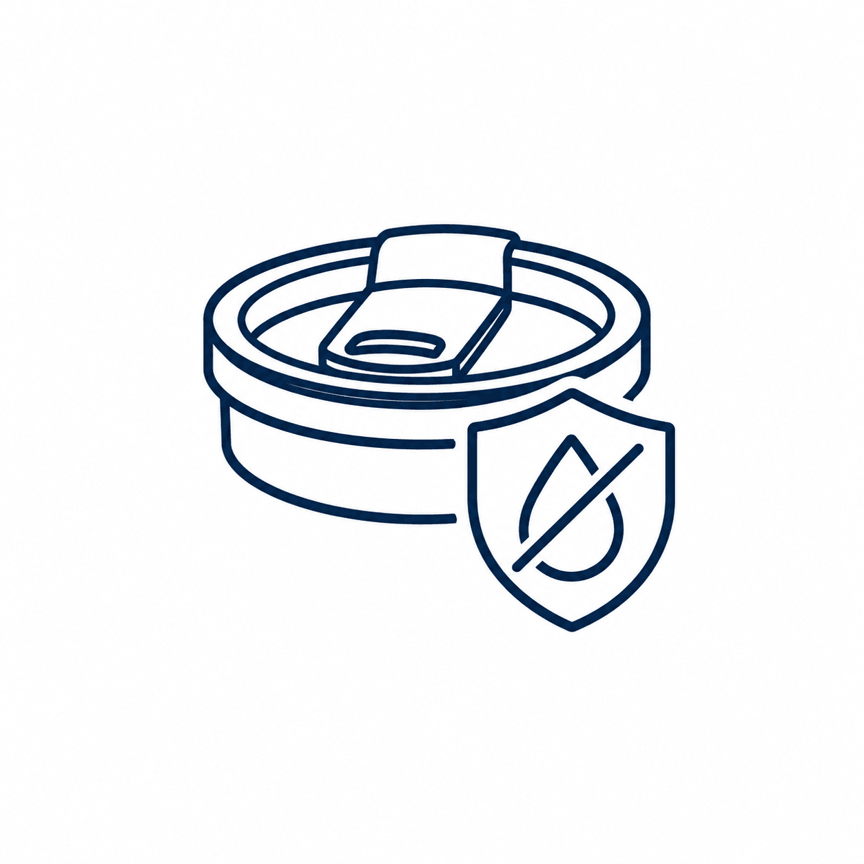 Leak-Resistant Lid