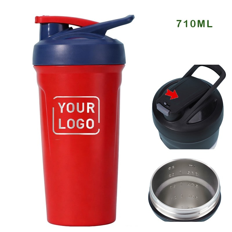 custom shaker stainless steel sports bottle 500mL