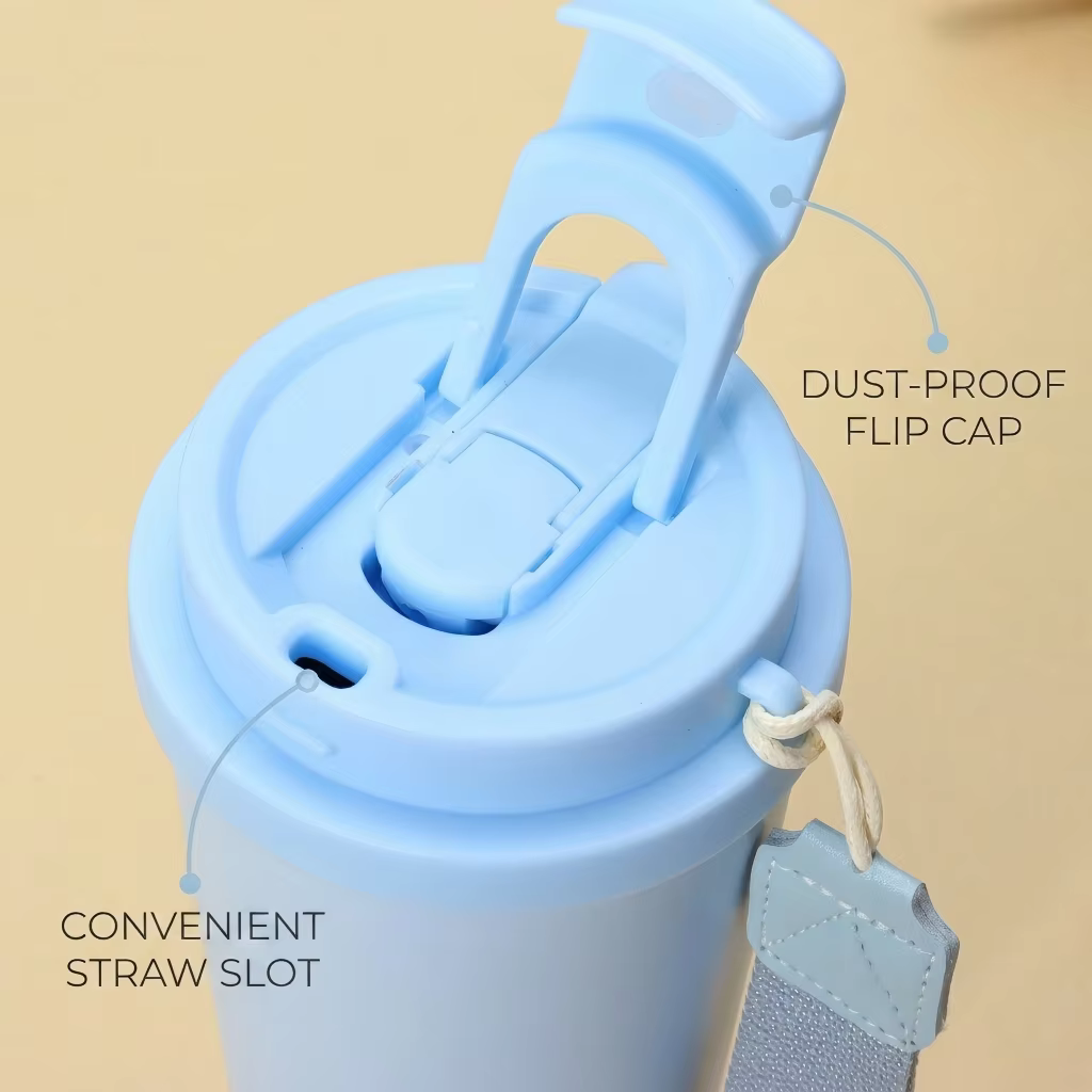 wholesale frosted tea infuser stainless steel coffee cup application scenario 1