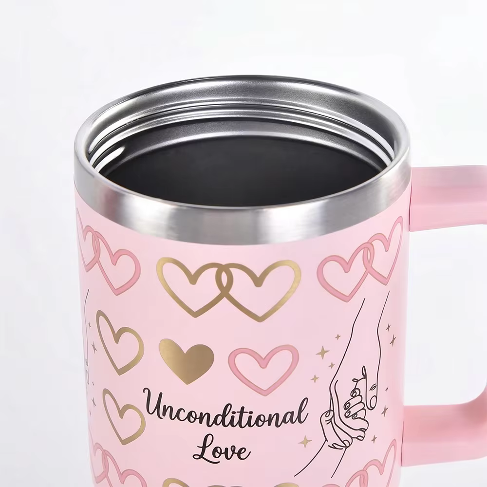 custom logo leak proof stainless steel tumbler detail image 3