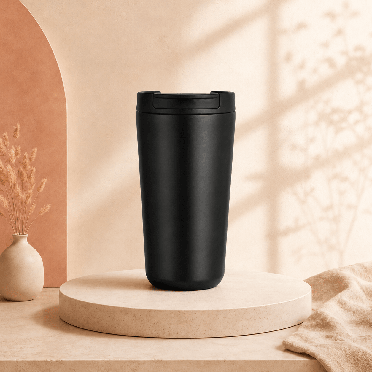 wholesale frosted stainless steel coffee cup 380mL