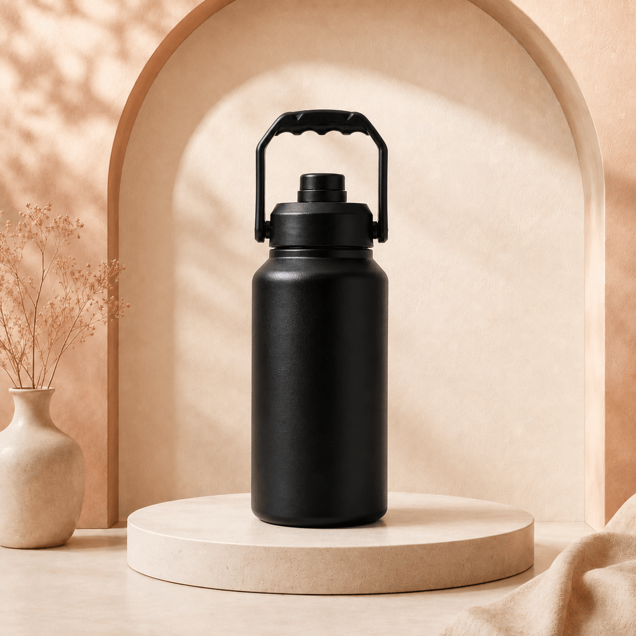wholesale travel stainless steel coffee cup 64oz