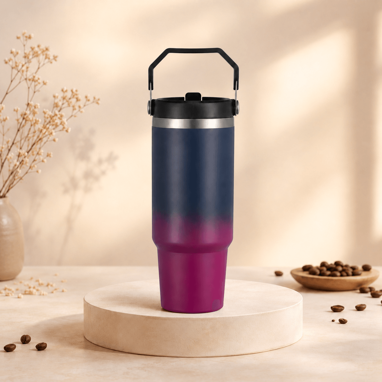 wholesale insulated stainless steel coffee cup