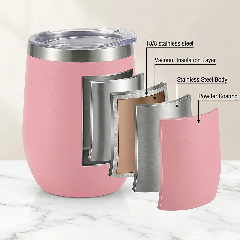 wholesale stainless steel tumbler 12oz detail image 3