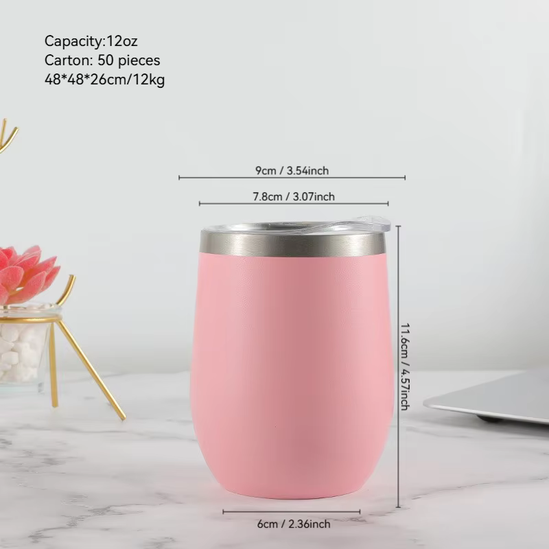 wholesale wedding gift stainless steel tumbler 12oz detail image 3