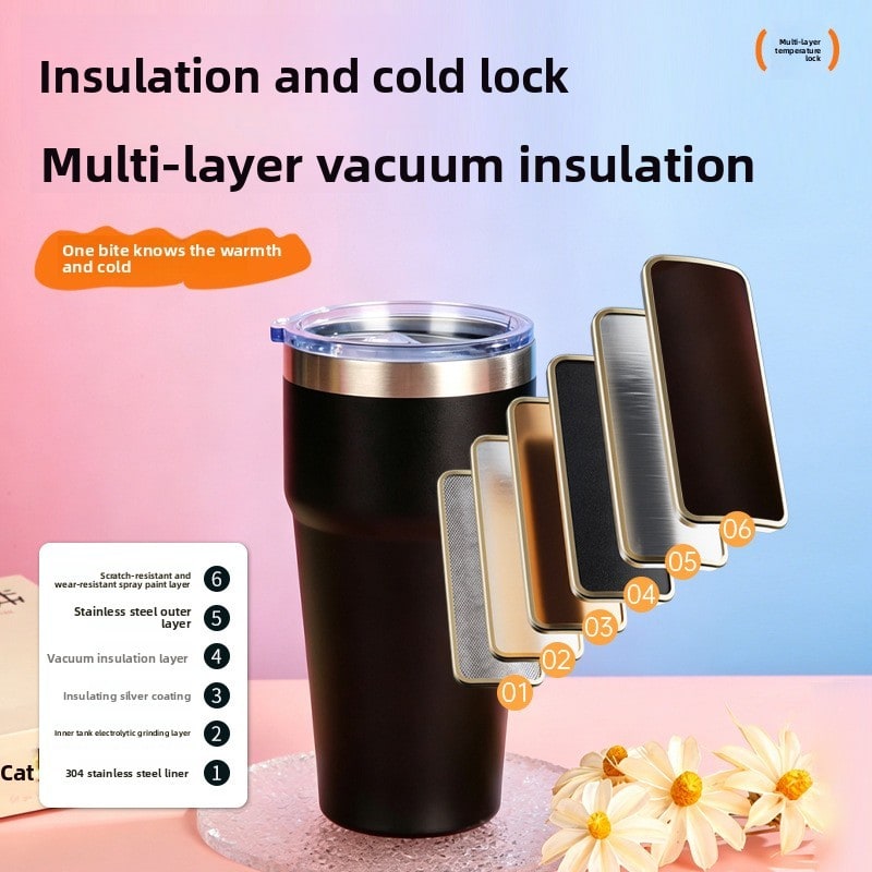 custom leak proof stainless steel tumbler 16oz detail image 3