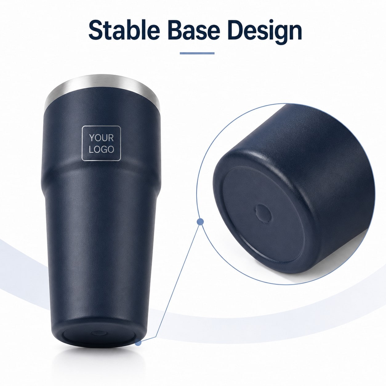 custom leak proof stainless steel tumbler 16oz application scenario 1
