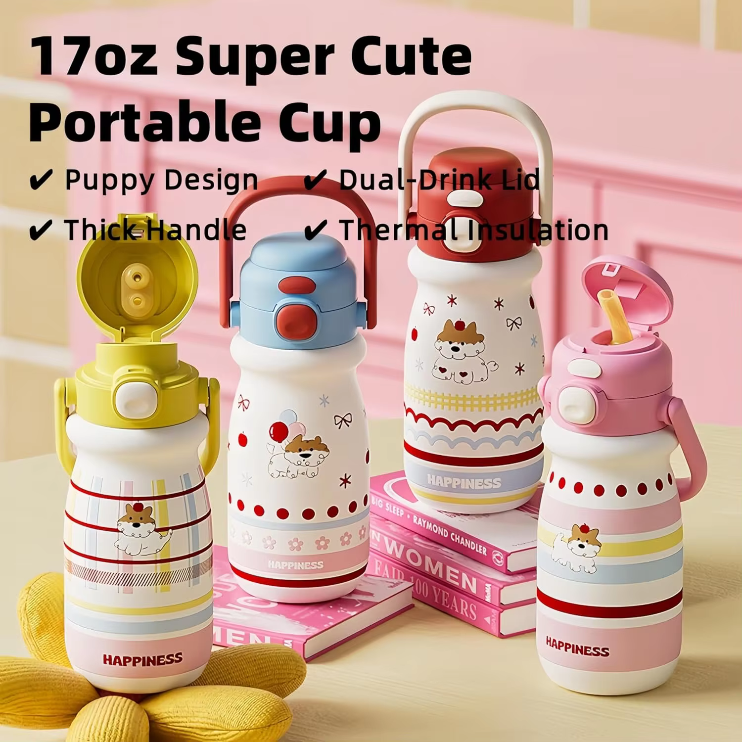 wholesale thermos kids stainless steel water bottle 17oz application scenario 2