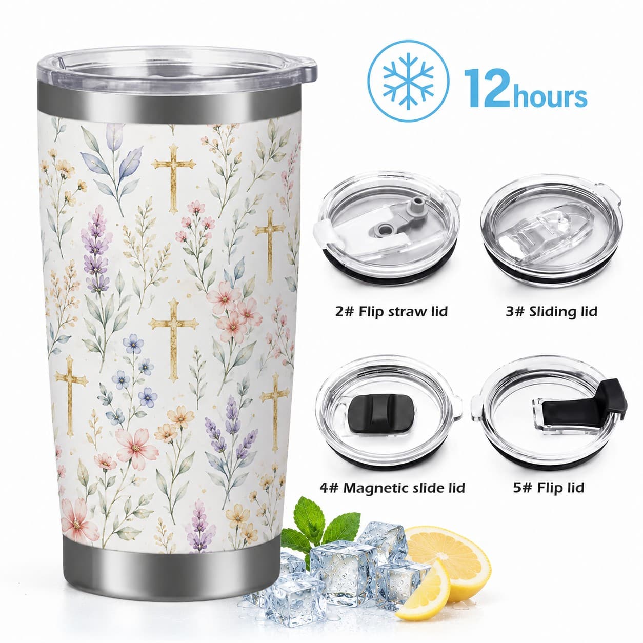 Custom 20oz Vacuum Insulated Coffee Cup main product image
