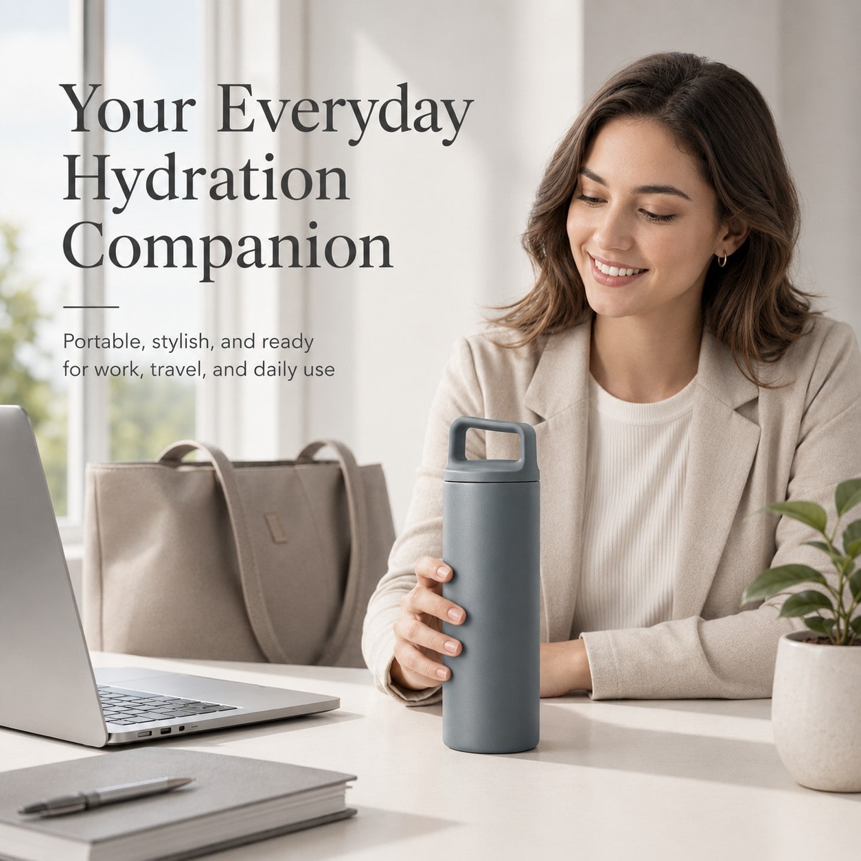custom frosted stainless steel tumbler 20oz application scenario 1