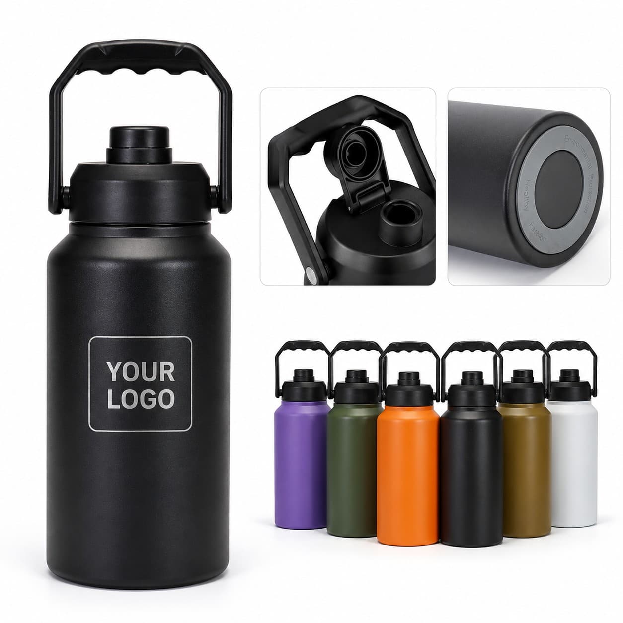 Custom 64oz Travel Coffee Cup main product image