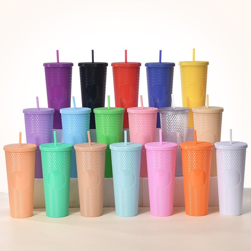 custom 750ml textured plastic tumbler application scenario 2
