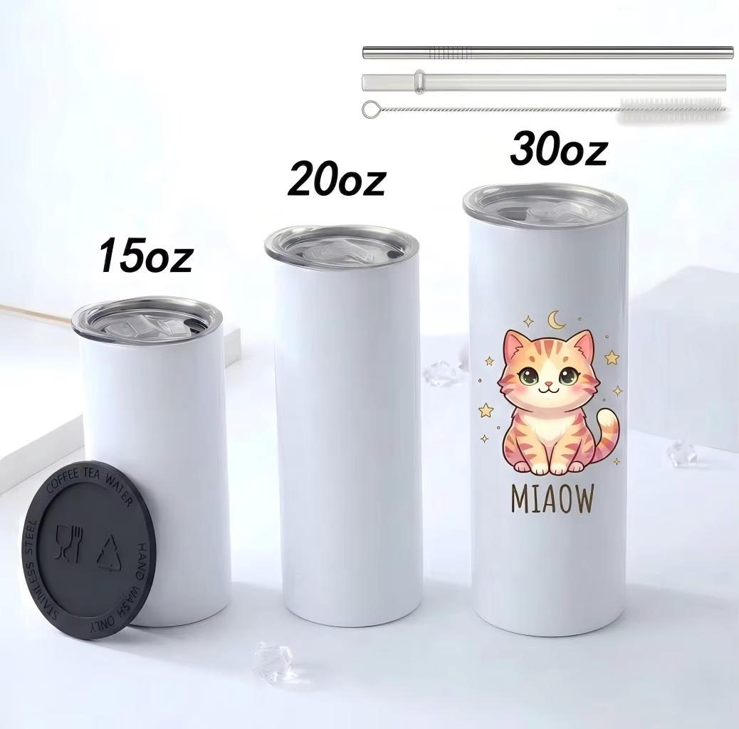 wholesale insulated straw lid stainless steel tumbler detail image 1