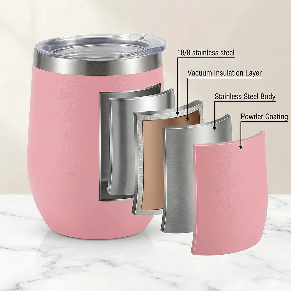 custom insulated wedding gift stainless steel tumbler oem detail image 3