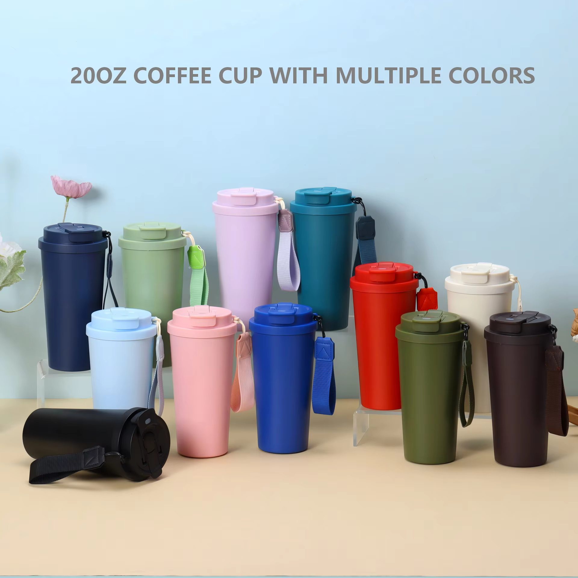 wholesale leak proof tea infuser stainless steel coffee cup detail image 2