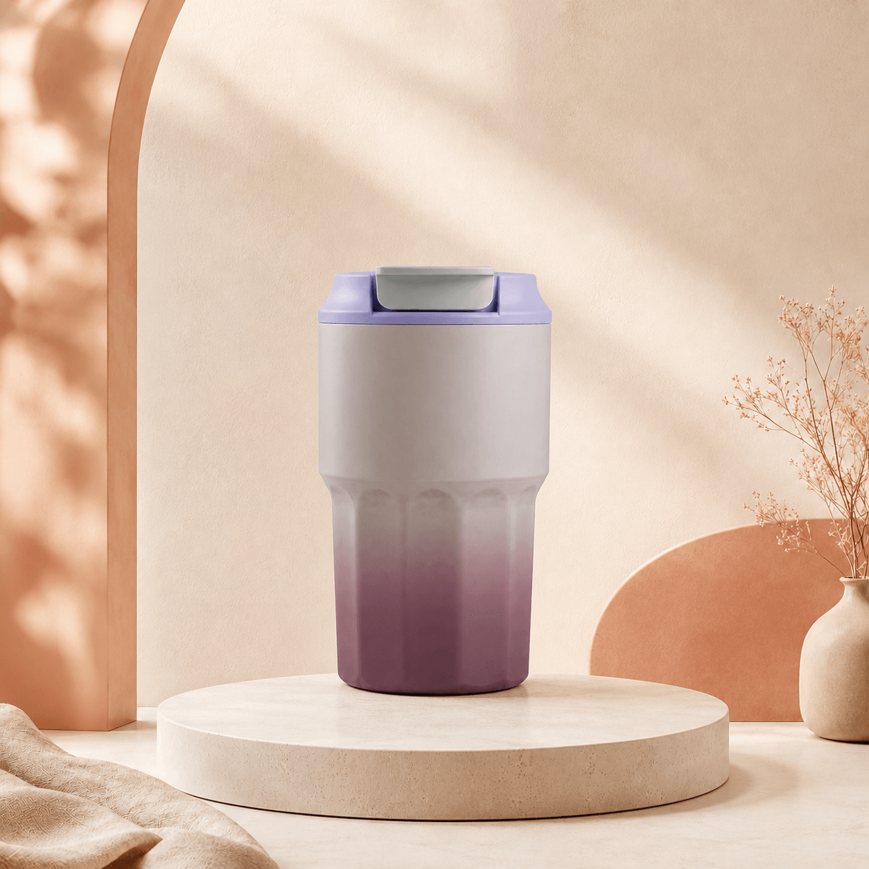 custom logo vacuum insulated stainless steel coffee cup